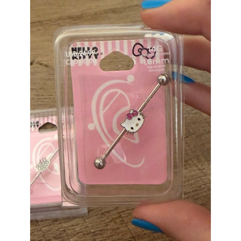 NWT Hello Kitty Stainless Steel Post Earring